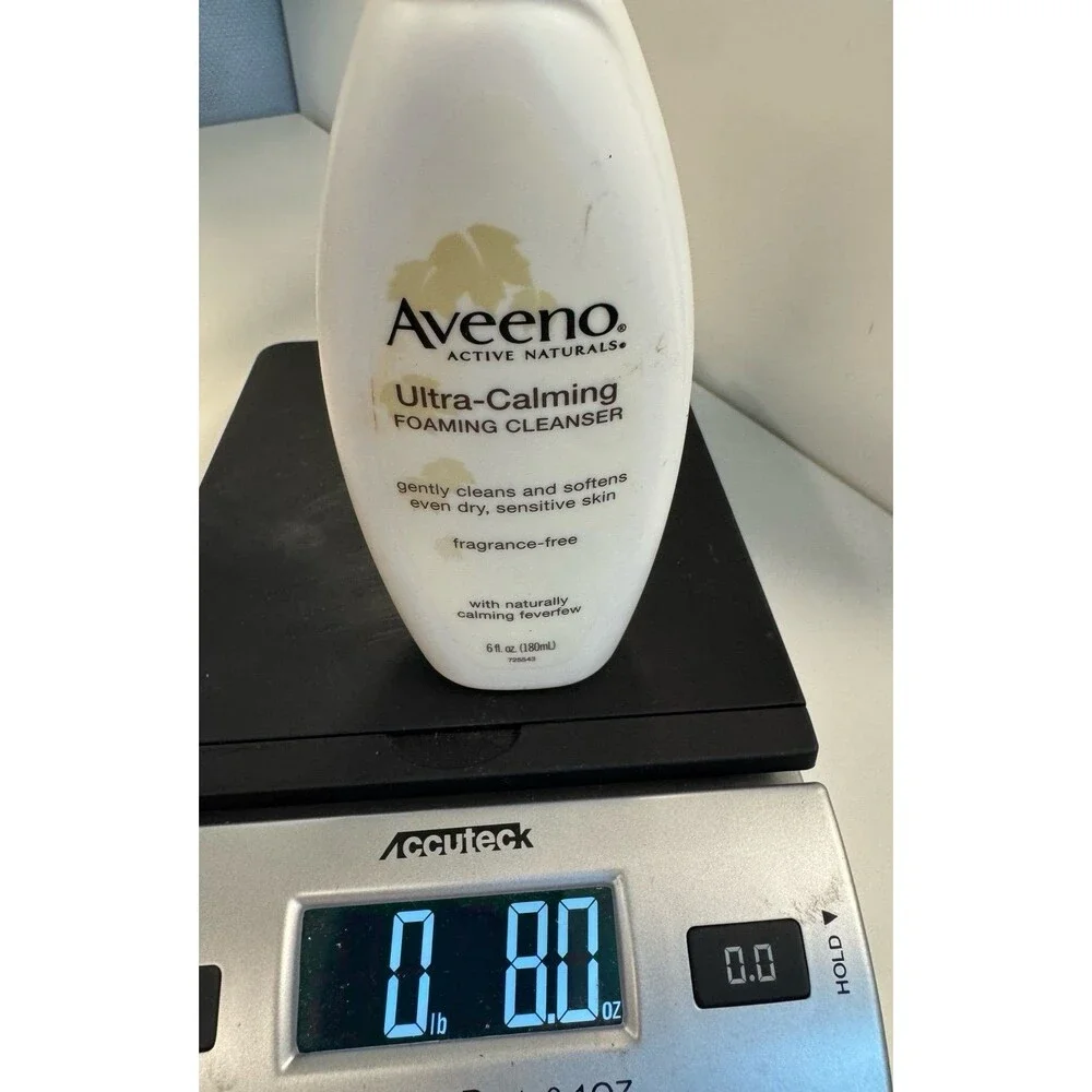 Aveeno Active Naturals Ultra-Calming Foaming Cleanser Fragrance Free (6 Oz) Full